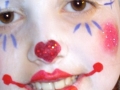 Full clown face